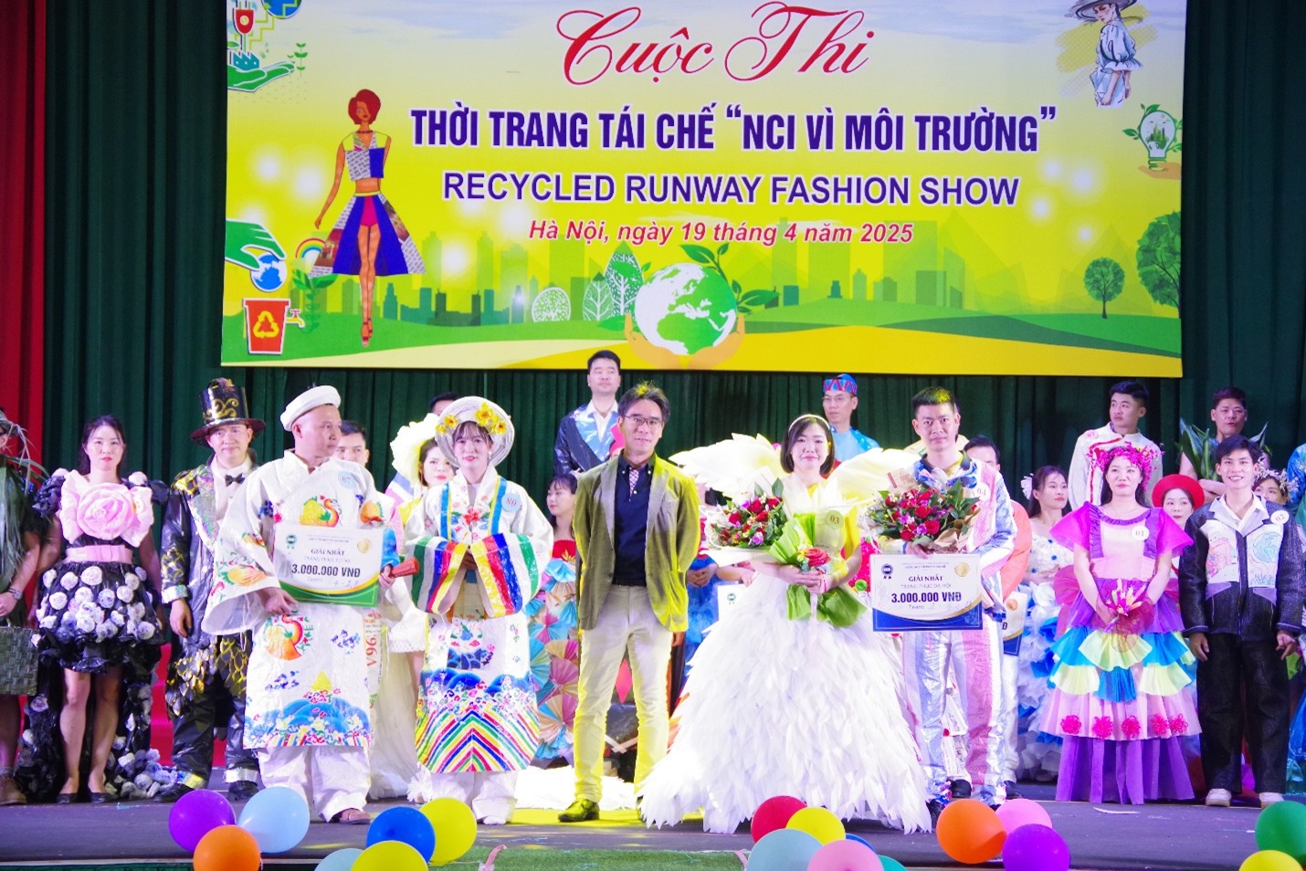 Trade Union of NCI (Vietnam) Co., Ltd. has successfully held the Recycled Fashion Show
